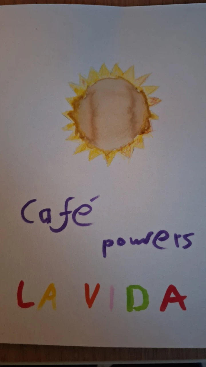 coffee powers the sun
